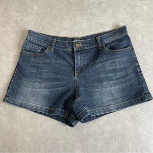 New York & Company Dark Blue Jean Shorts